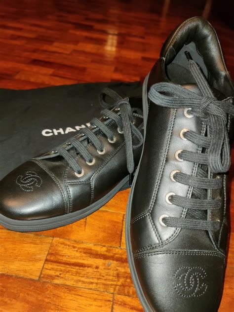 chanel uniform sneakers